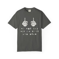 Thumbnail for Hardy Sold Out Double Sided Comfort Colors Tee - Reversed - Sunlit Funlit Country Music Tees