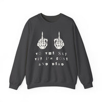 Thumbnail for Hardy Sold Out Double Sided Sweatshirt - Reversed - Sunlit Funlit Country Music Tees