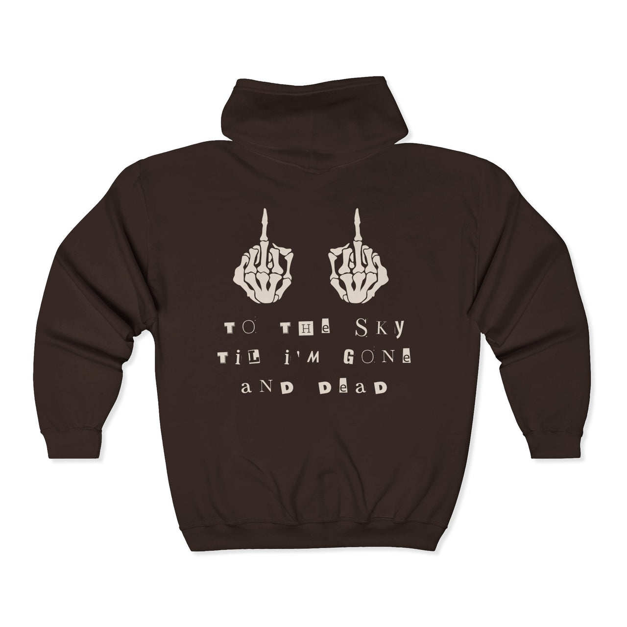 Hardy Sold Out Double Sided Zip Up Hoodie - Sunlit Funlit Country Music Tees