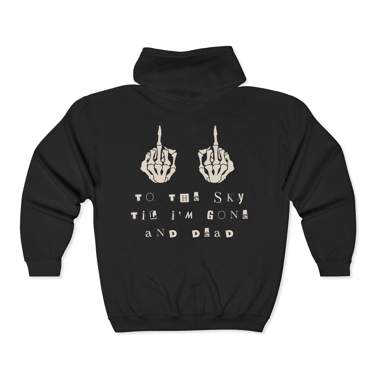Hardy Sold Out Double Sided Zip Up Hoodie - Sunlit Funlit Country Music Tees