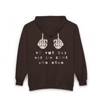 Thumbnail for Hardy Sold Out Double Sided Zip Up Hoodie - Sunlit Funlit Country Music Tees