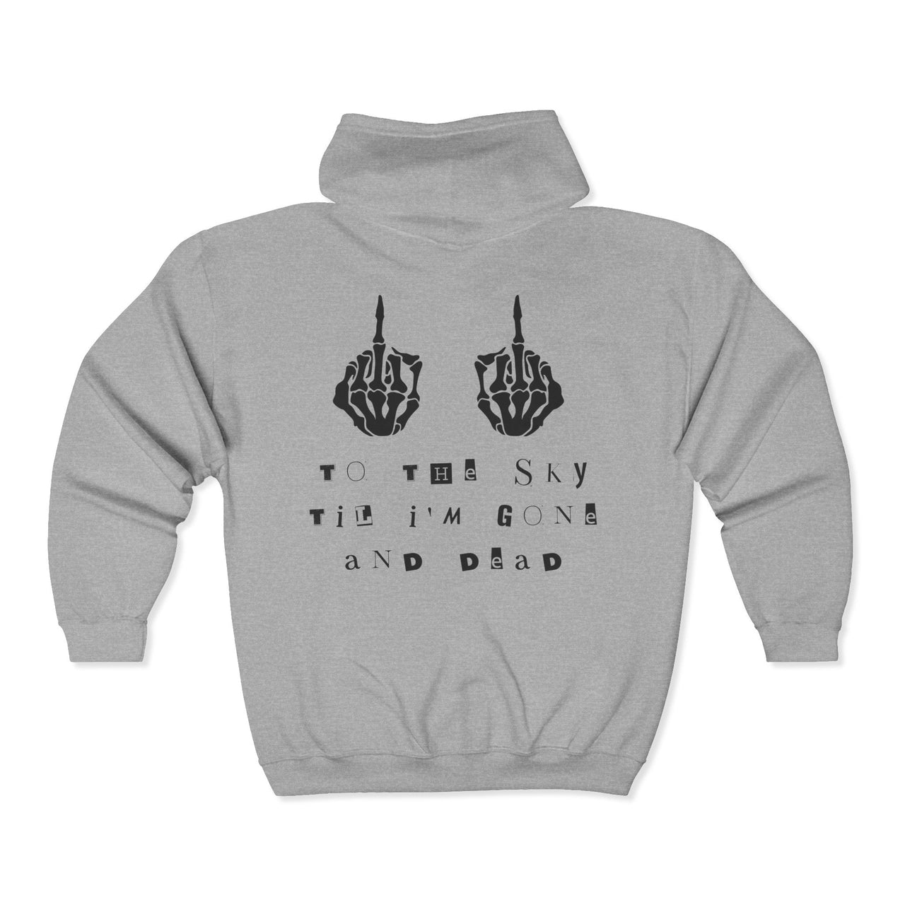 Hardy Sold Out Double Sided Zip Up Hoodie - Sunlit Funlit Country Music Tees