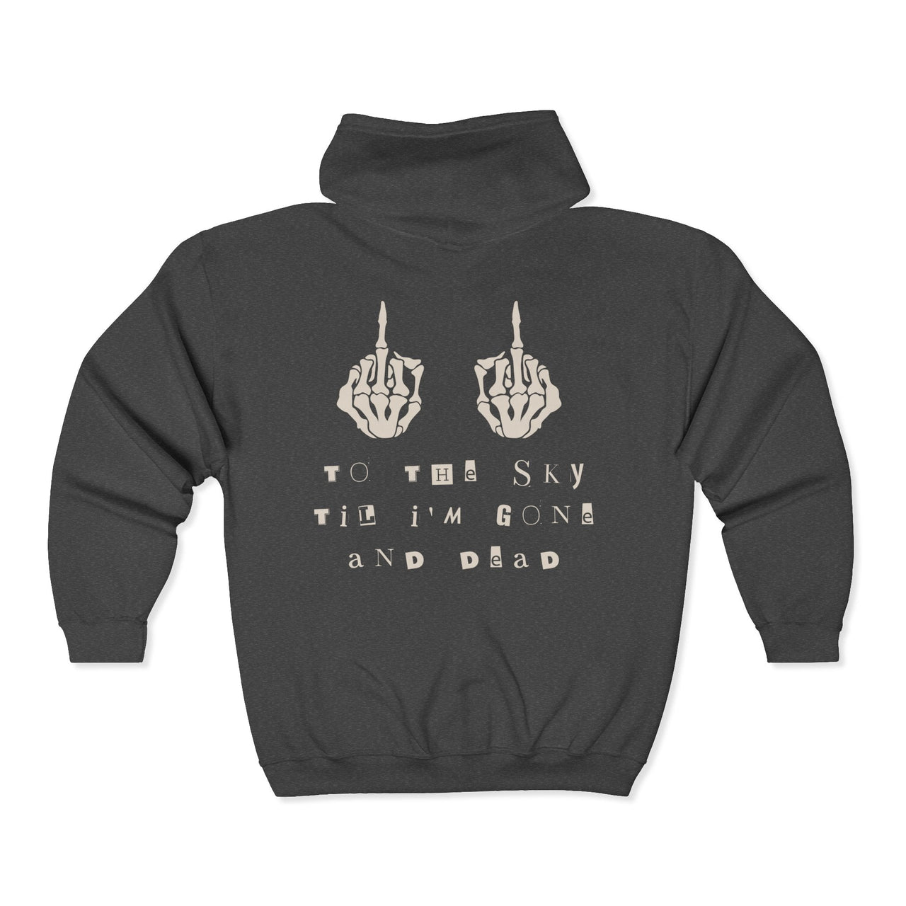 Hardy Sold Out Double Sided Zip Up Hoodie - Sunlit Funlit Country Music Tees