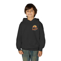 Thumbnail for Hardy Truck Bed Double Sided Youth Hoodie - Sunlit Funlit Country Music Tees