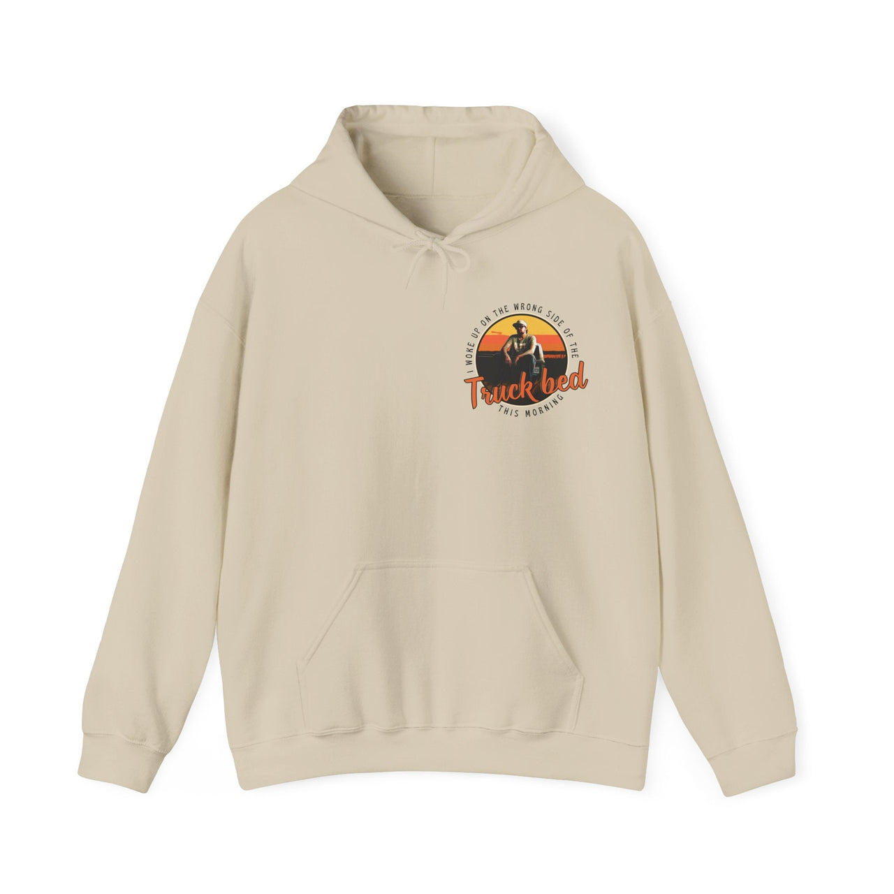 Hardy Truck Bed Hoodie - Sunlit Funlit Country Music Tees