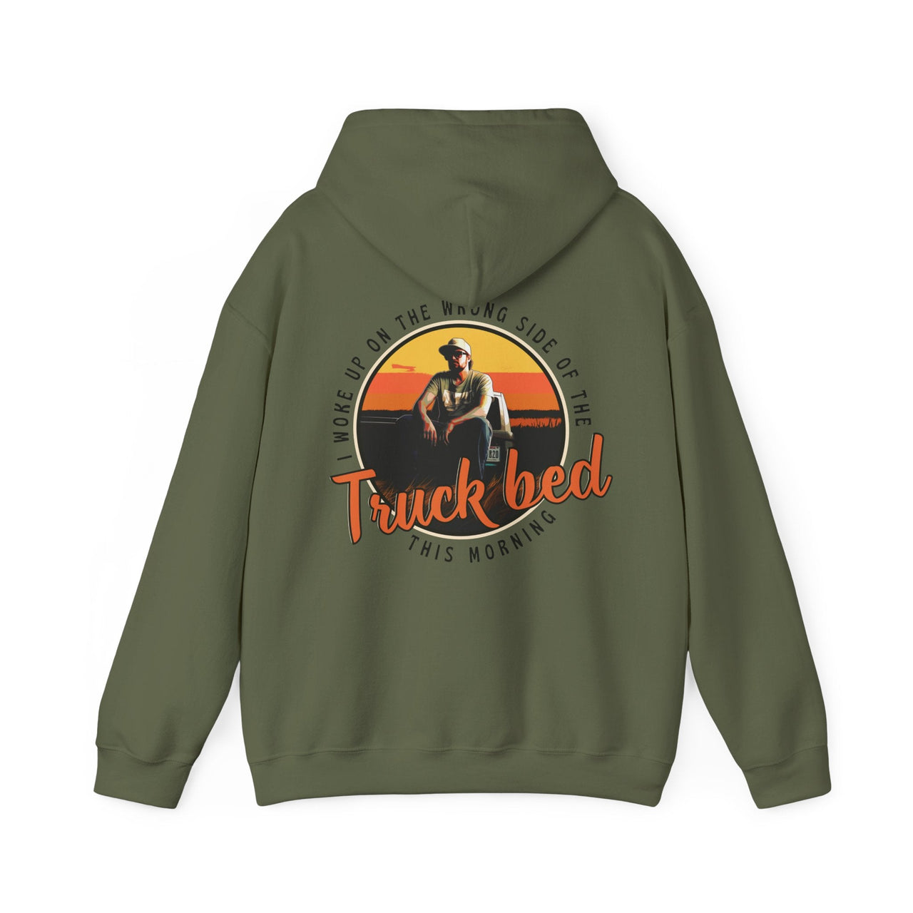 Hardy Truck Bed Hoodie - Sunlit Funlit Country Music Tees