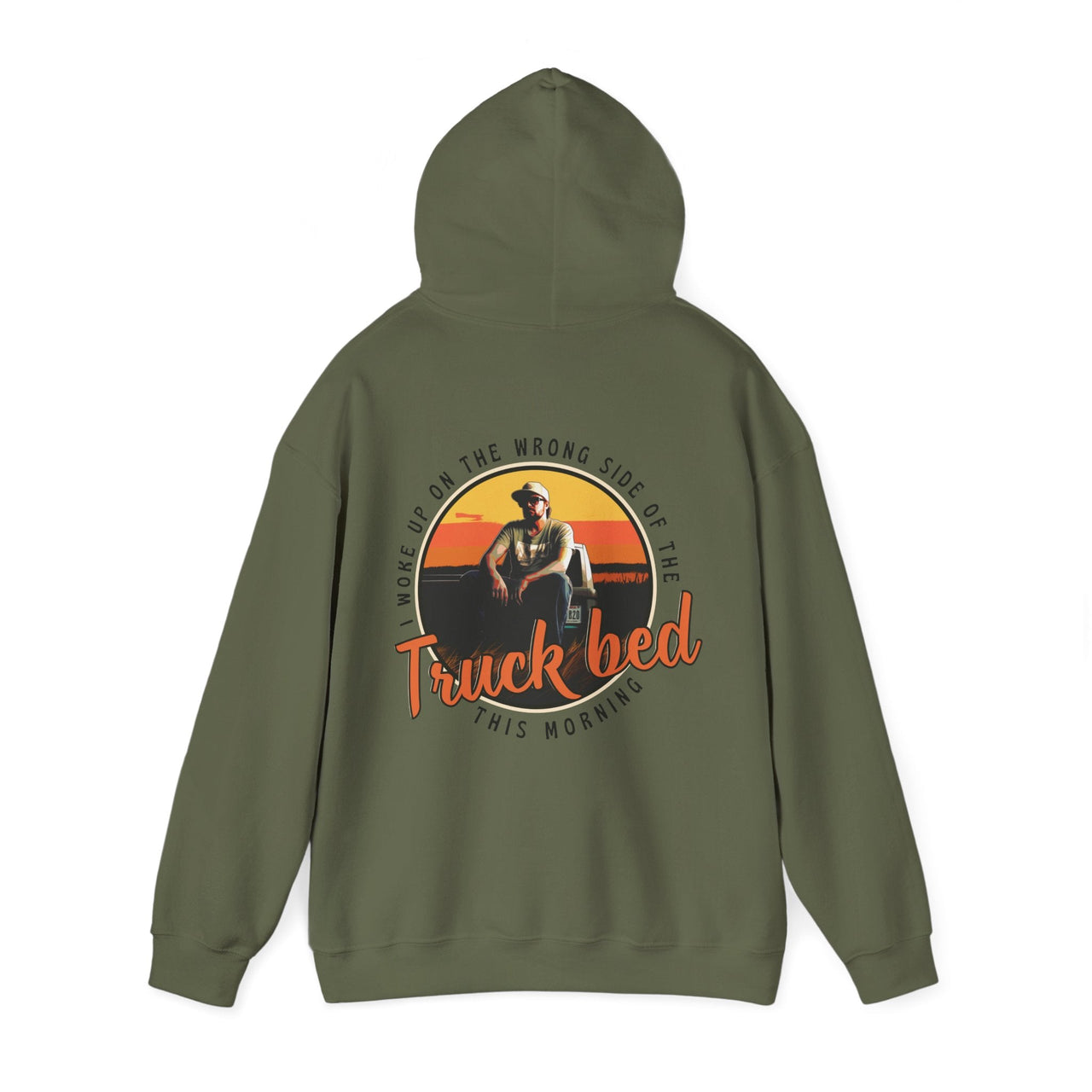 Hardy Truck Bed Hoodie - Sunlit Funlit Country Music Tees