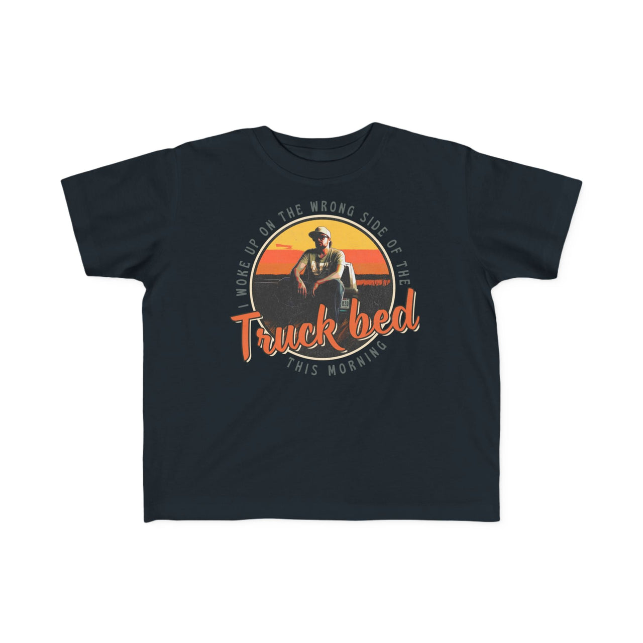 Hardy Truck Bed Toddler Tee - Sunlit Funlit Country Music Tees