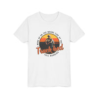 Thumbnail for Hardy Truck Bed Youth Tee - Sunlit Funlit Country Music Tees