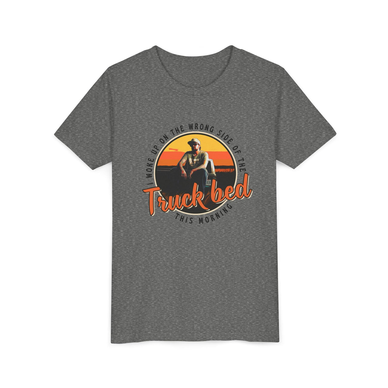 Hardy Truck Bed Youth Tee - Sunlit Funlit Country Music Tees