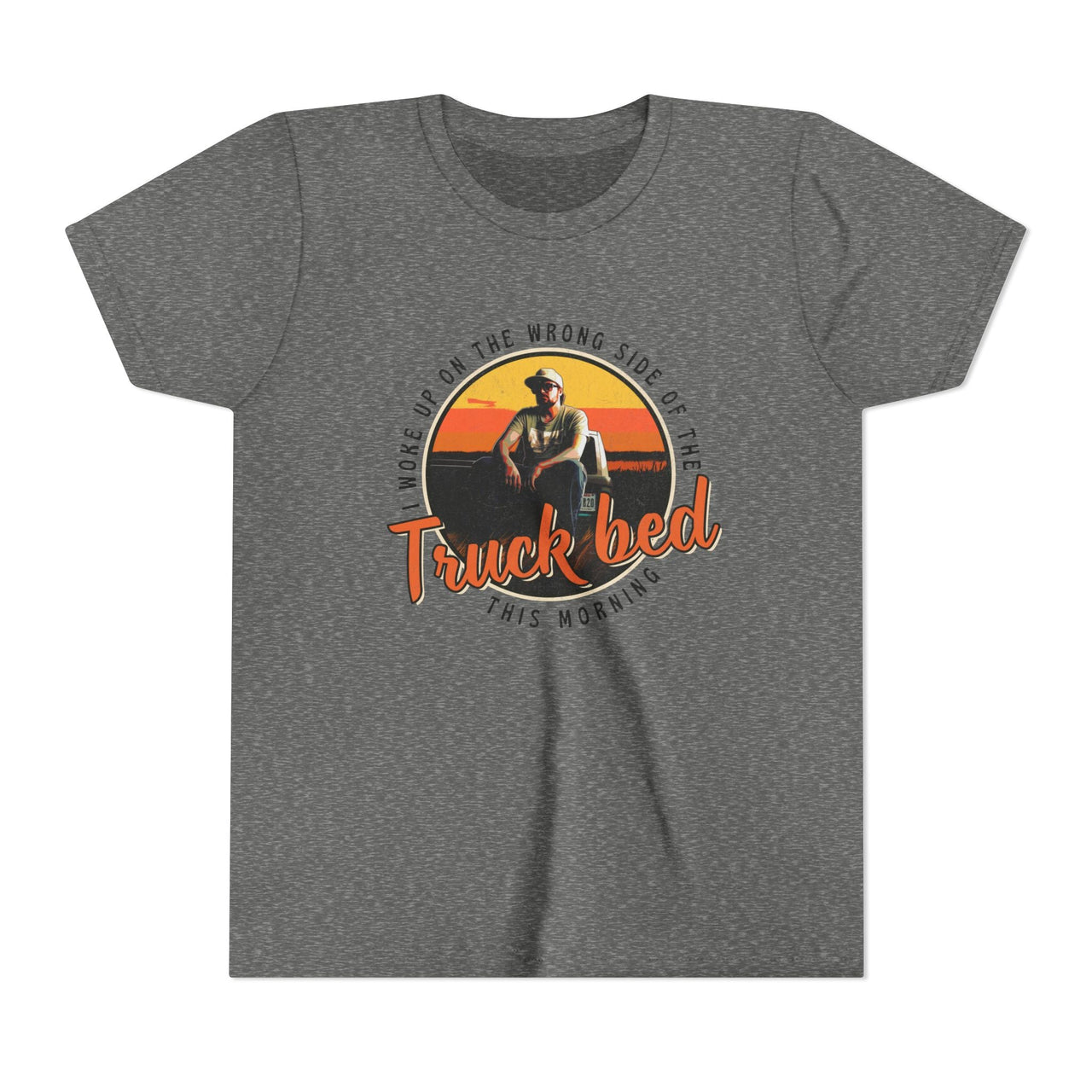 Hardy Truck Bed Youth Tee - Sunlit Funlit Country Music Tees