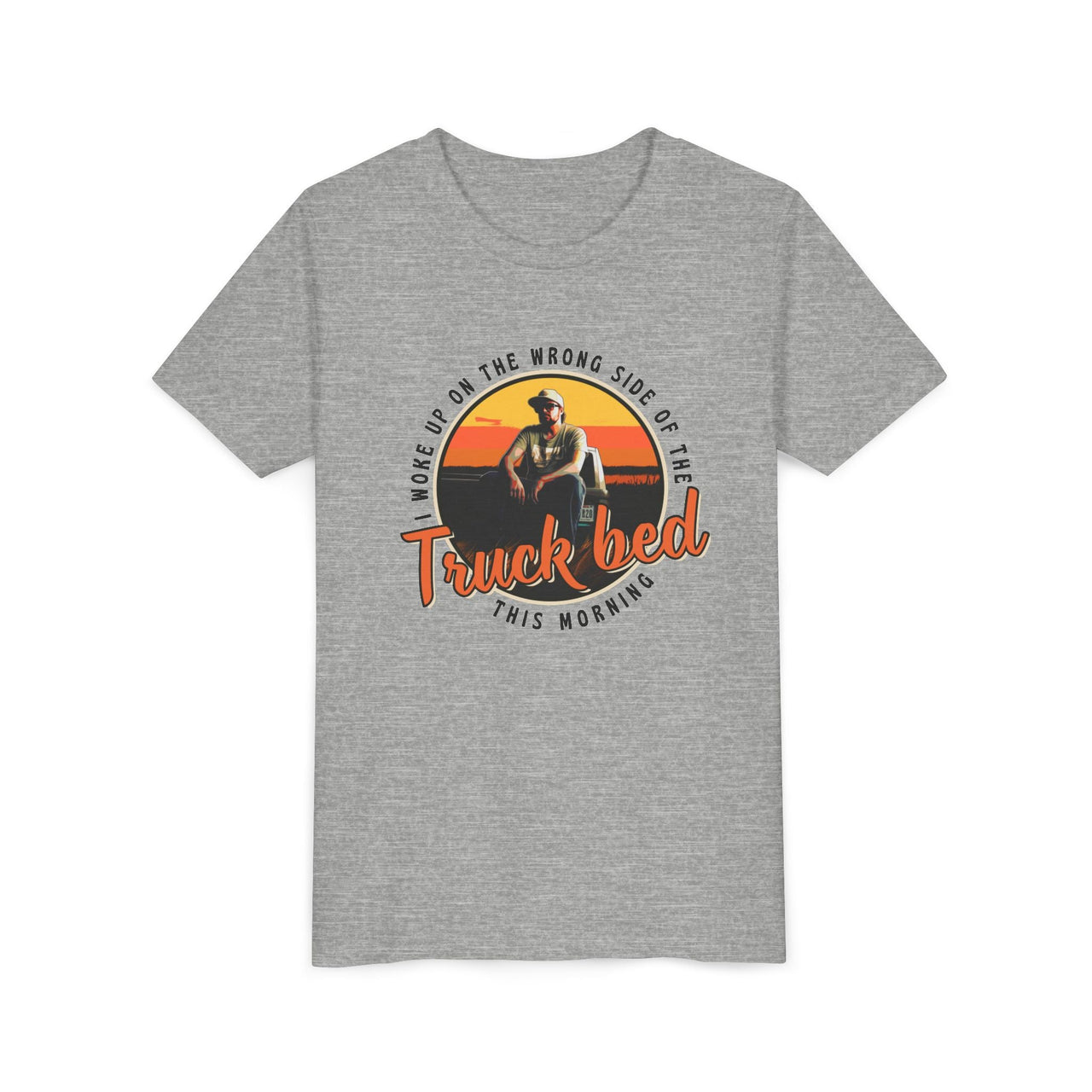 Hardy Truck Bed Youth Tee - Sunlit Funlit Country Music Tees