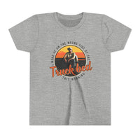 Thumbnail for Hardy Truck Bed Youth Tee - Sunlit Funlit Country Music Tees