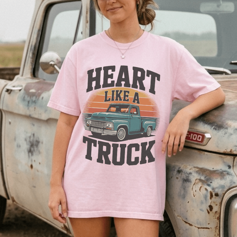 Heart Like A Truck T-Shirt