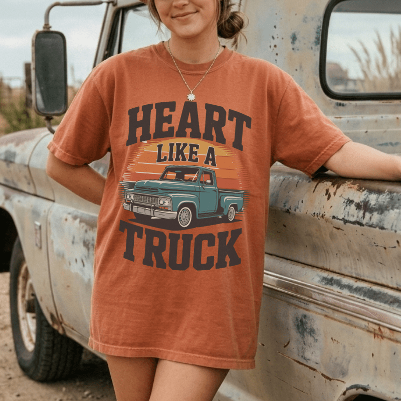 Heart Like A Truck T-Shirt