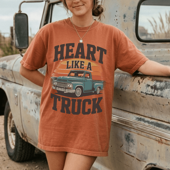 Heart Like A Truck T-Shirt