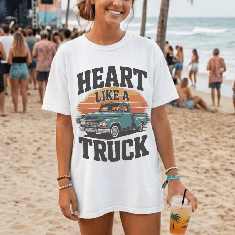 Heart Like A Truck T-Shirt