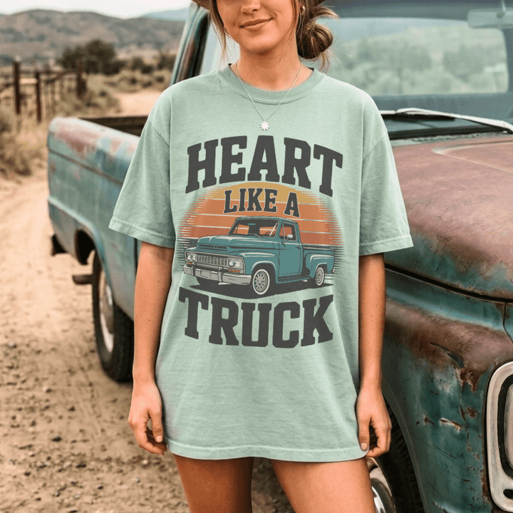Heart Like A Truck T-Shirt