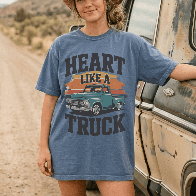 Heart Like A Truck T-Shirt