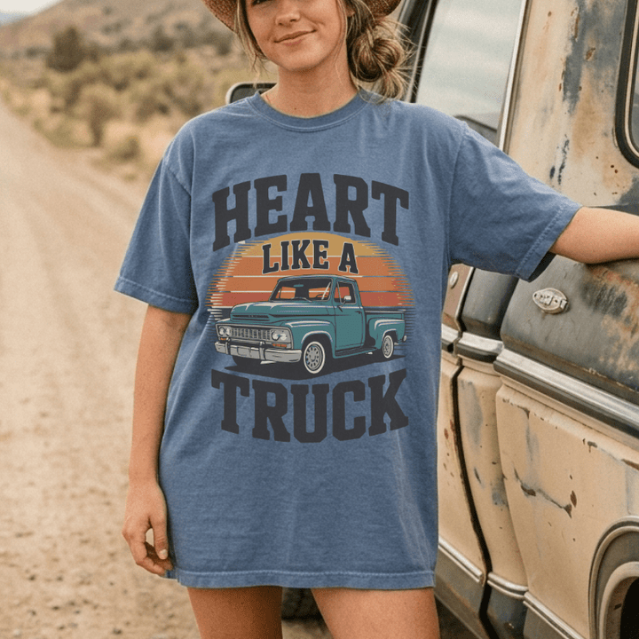 Heart Like A Truck T-Shirt