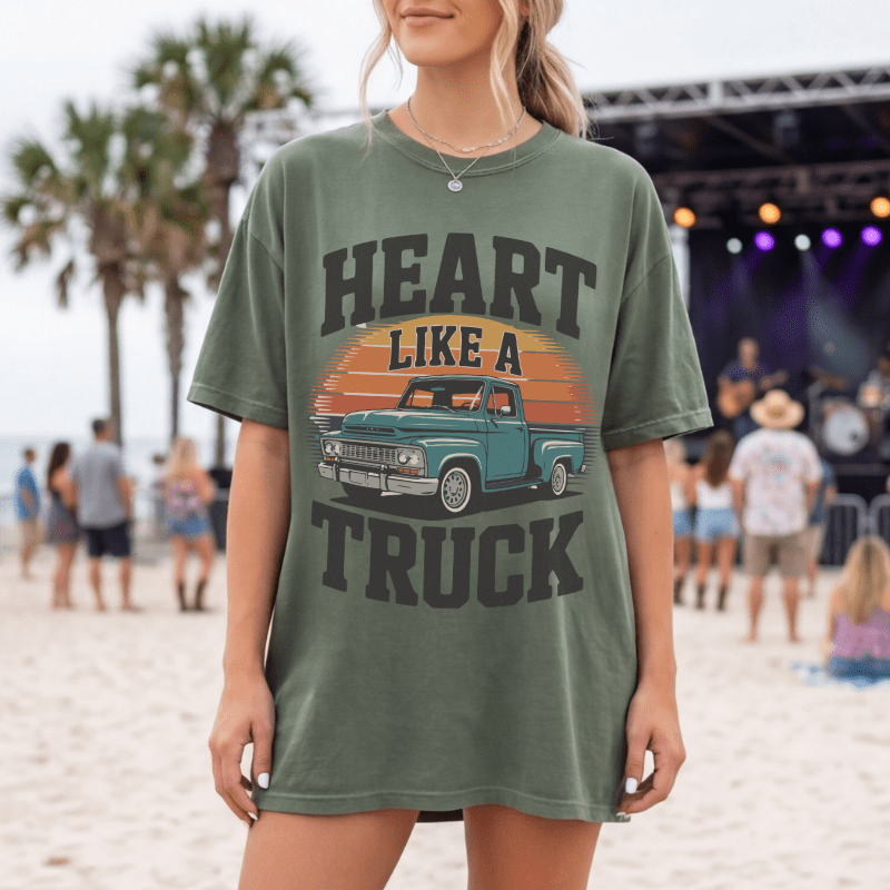 Heart Like A Truck T-Shirt