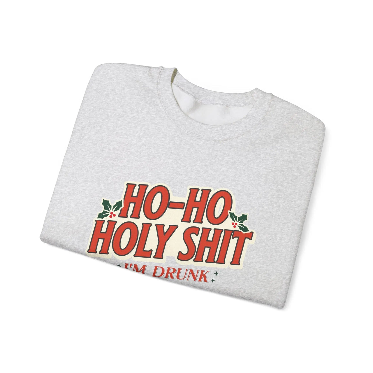 Ho Ho Holy Sh*t NSFW Funny Christmas Sweater - Sunlit Funlit Country Music Tees