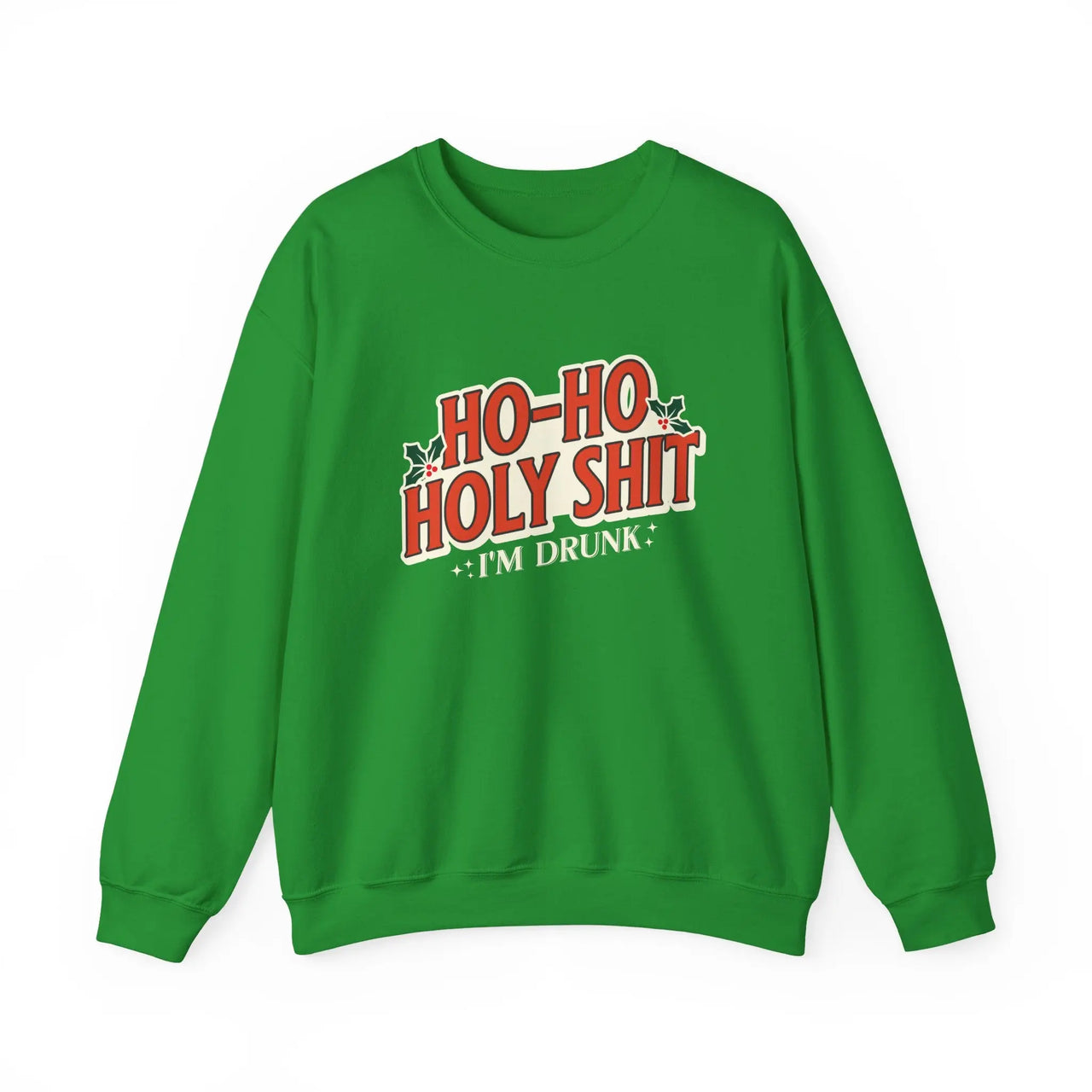 Ho Ho Holy Sh*t NSFW Funny Christmas Sweater - Sunlit Funlit Country Music Tees