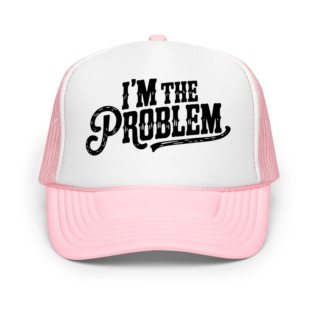 I&39;m The Problem Hat, Wallen Trucker Hat, Sand In My Boots Festival, Country Trucker Hats, Country Music Hat, Wallen Merch, Southern Theme - Sunlit Funlit Country Music Tees