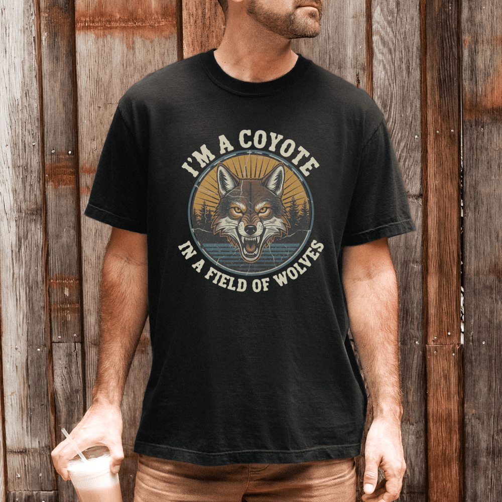 I'm a Coyote Men's Wallen Fan Tee - Sunlit Funlit | Graphic Tees for Country Concert Addicts