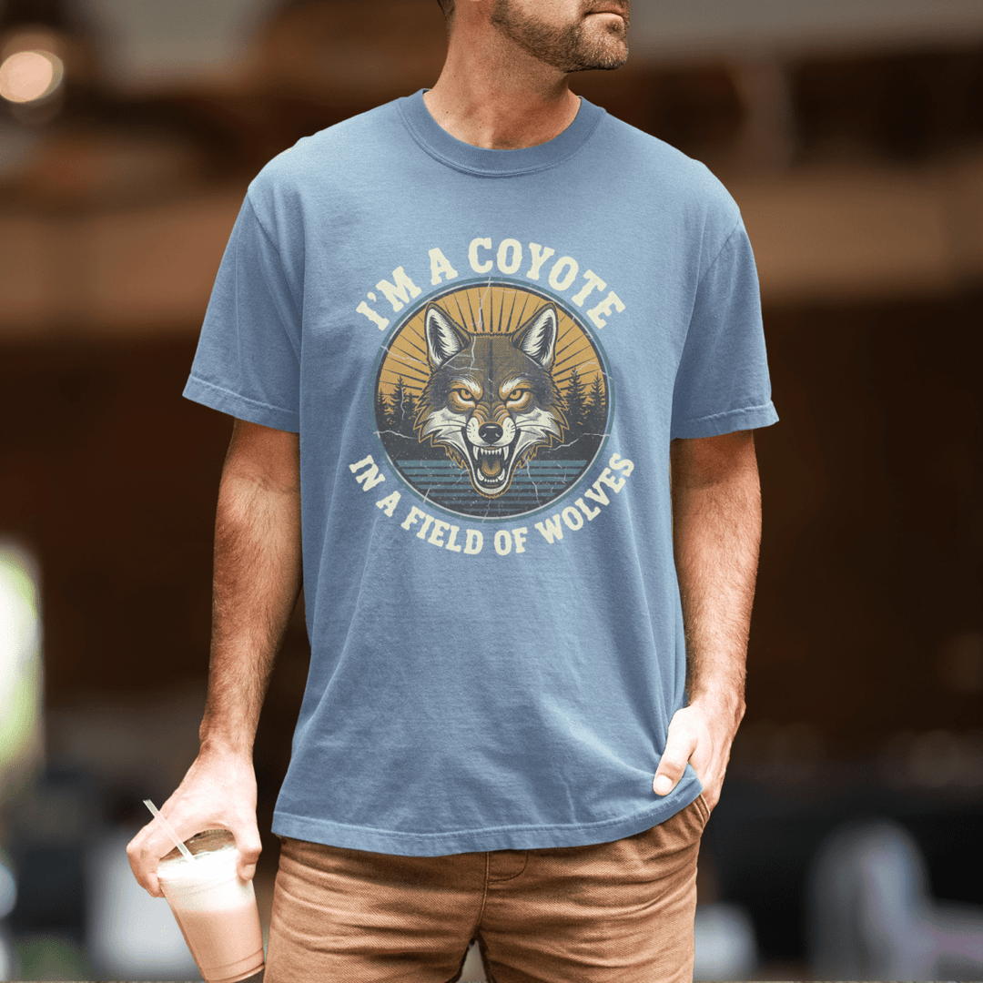 I'm a Coyote Men's Wallen Fan Tee - Sunlit Funlit | Graphic Tees for Country Concert Addicts