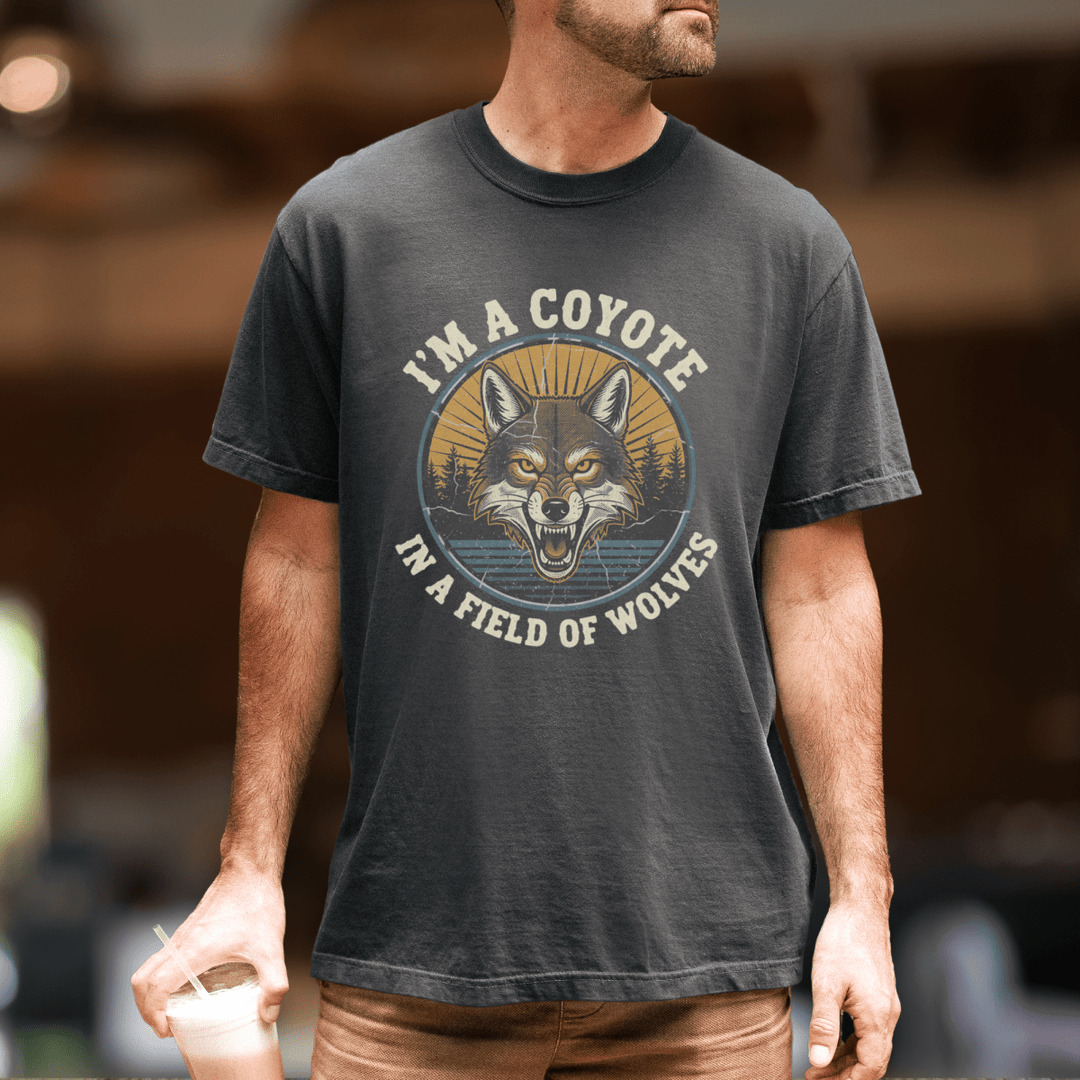 I'm a Coyote Men's Wallen Fan Tee - Sunlit Funlit | Graphic Tees for Country Concert Addicts