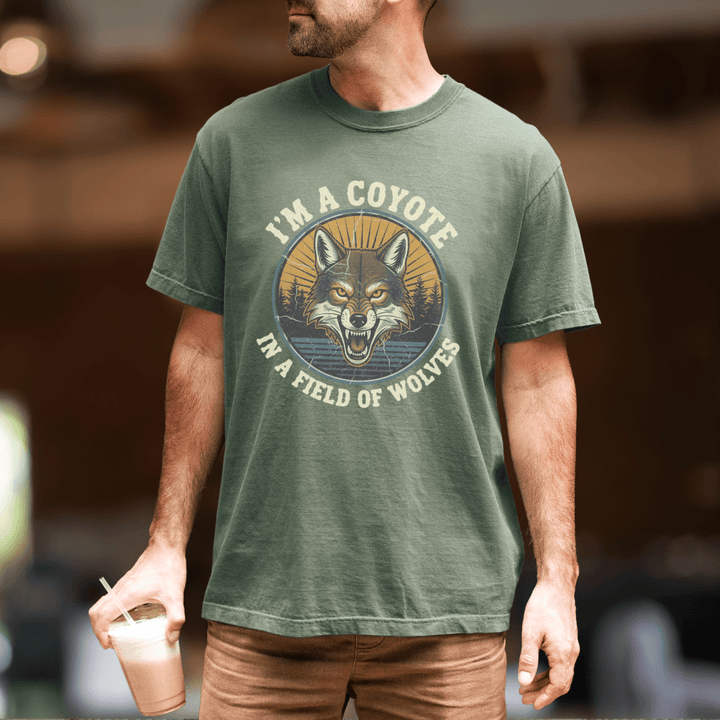 I'm a Coyote Men's Wallen Fan Tee - Sunlit Funlit | Graphic Tees for Country Concert Addicts