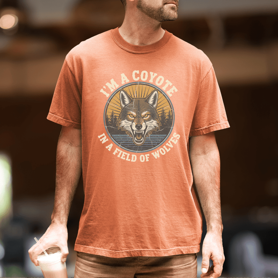 I'm a Coyote Men's Wallen Fan Tee - Sunlit Funlit | Graphic Tees for Country Concert Addicts