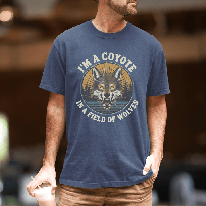 I'm a Coyote Men's Wallen Fan Tee - Sunlit Funlit | Graphic Tees for Country Concert Addicts