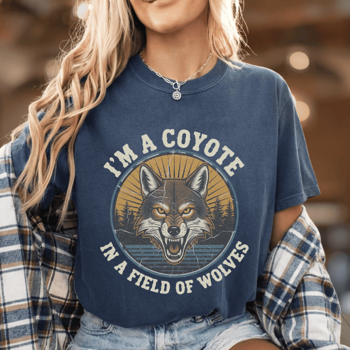 I'm a Coyote Wallen Fan Tee - Sunlit Funlit | Graphic Tees for Country Concert Addicts