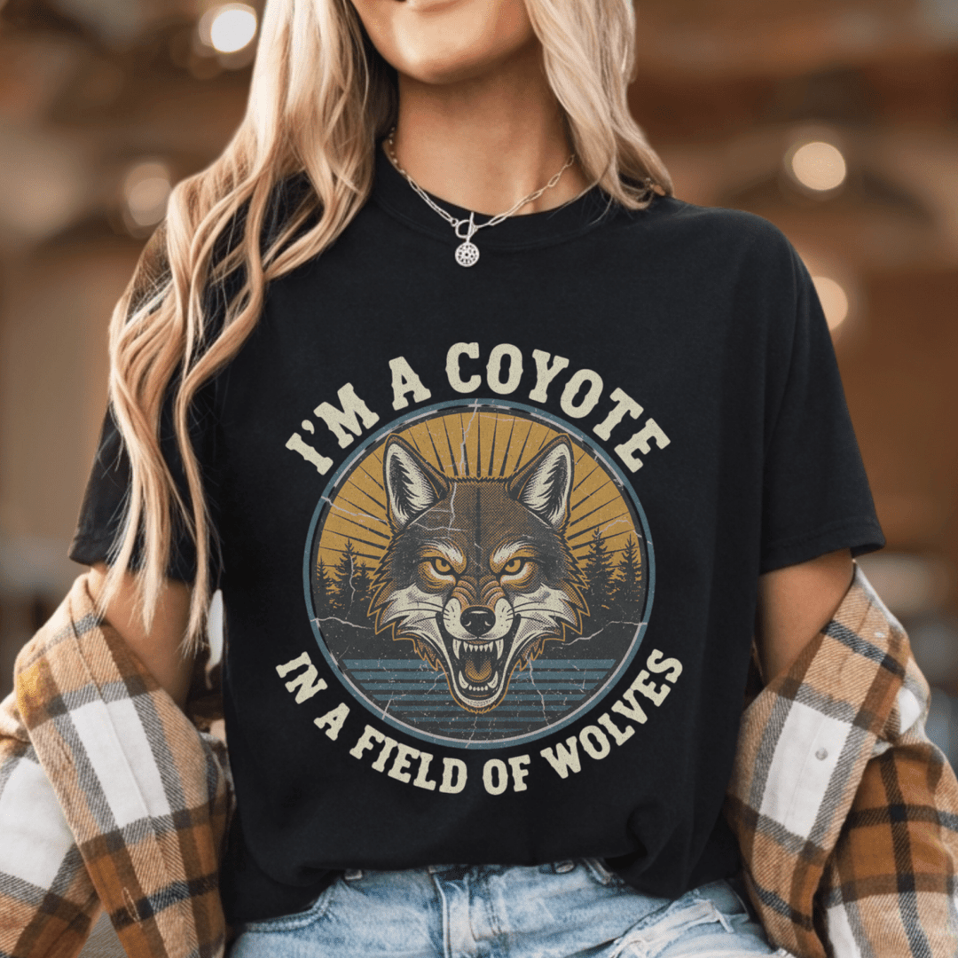 I'm a Coyote Wallen Fan Tee - Sunlit Funlit | Graphic Tees for Country Concert Addicts