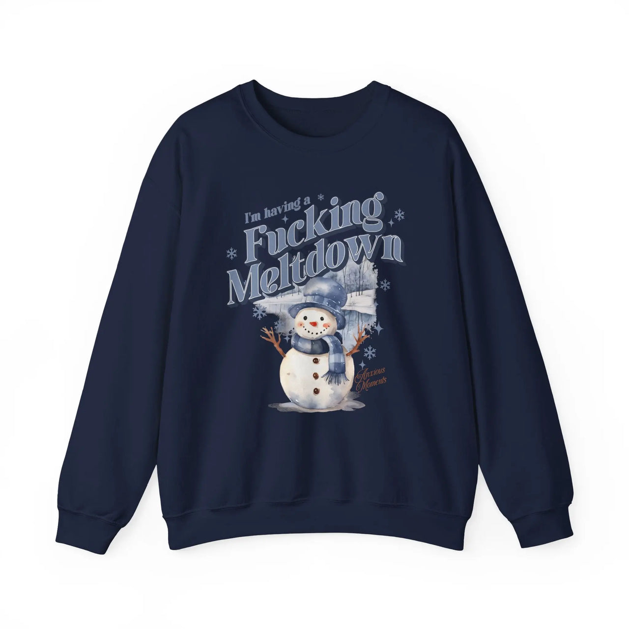 I'm Having a F*cking Meltdown NSFW Funny Christmas Sweater - Sunlit Funlit Country Music Tees