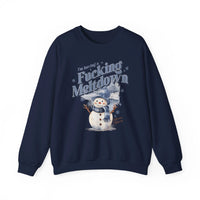 Thumbnail for I'm Having a F*cking Meltdown NSFW Funny Christmas Sweater - Sunlit Funlit Country Music Tees