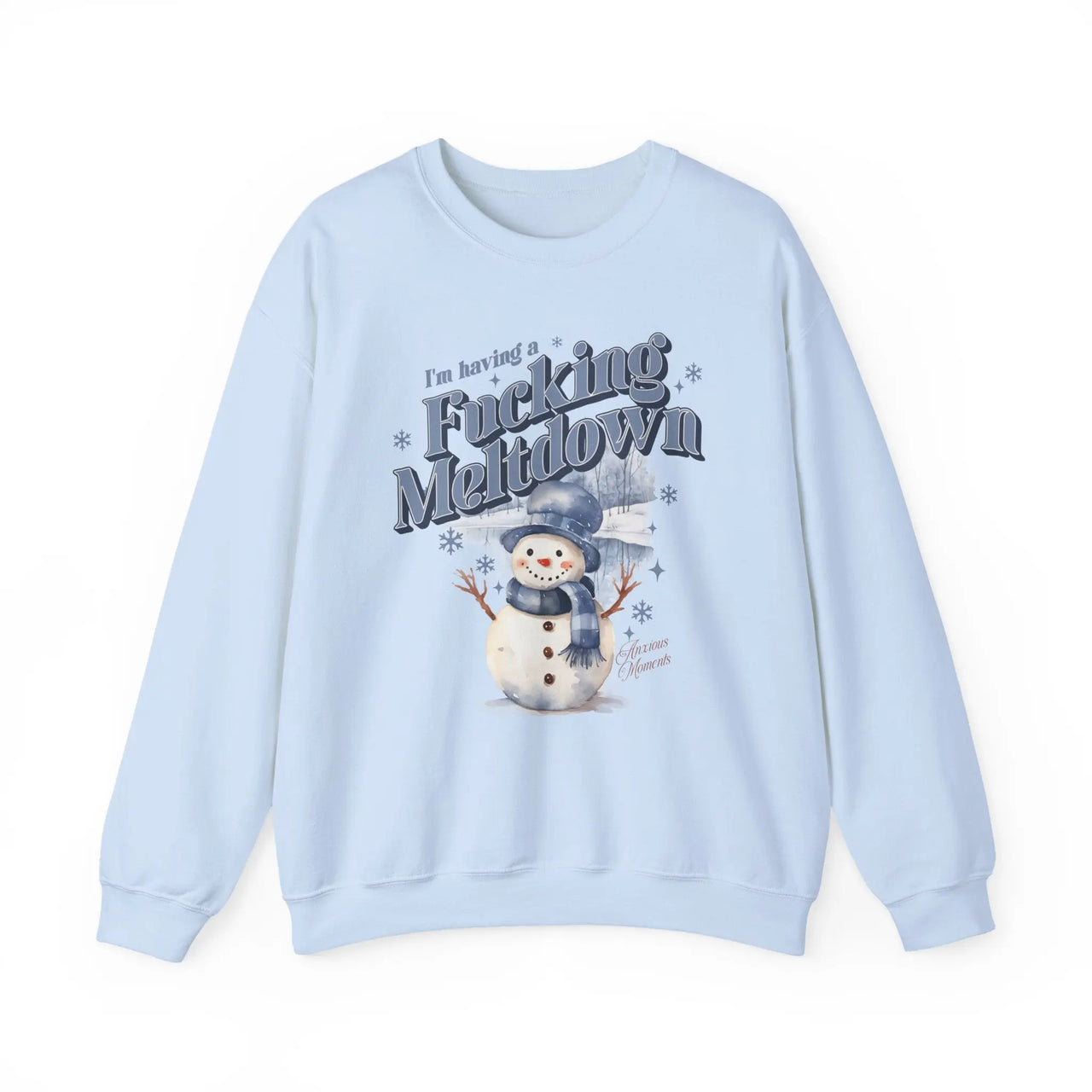I'm Having a F*cking Meltdown NSFW Funny Christmas Sweater - Sunlit Funlit Country Music Tees