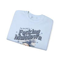 Thumbnail for I'm Having a F*cking Meltdown NSFW Funny Christmas Sweater - Sunlit Funlit Country Music Tees