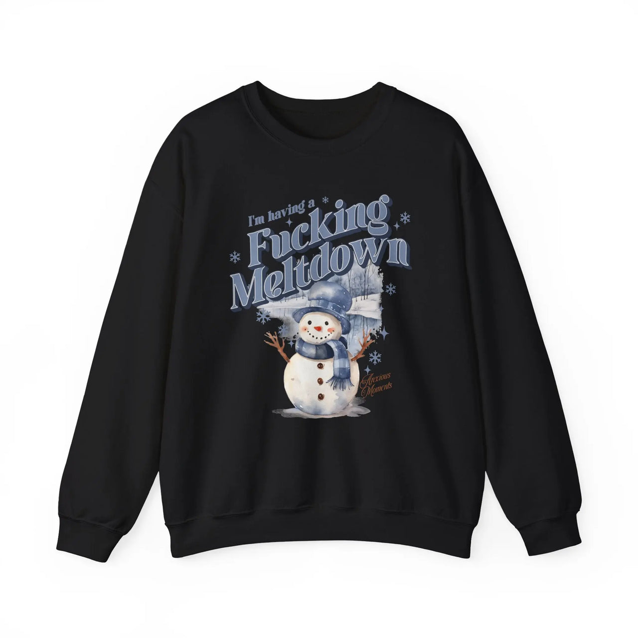 I'm Having a F*cking Meltdown NSFW Funny Christmas Sweater - Sunlit Funlit Country Music Tees
