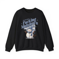 Thumbnail for I'm Having a F*cking Meltdown NSFW Funny Christmas Sweater - Sunlit Funlit Country Music Tees