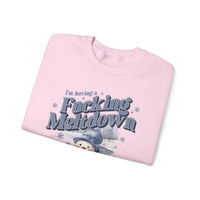 Thumbnail for I'm Having a F*cking Meltdown NSFW Funny Christmas Sweater - Sunlit Funlit Country Music Tees