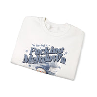 Thumbnail for I'm Having a F*cking Meltdown NSFW Funny Christmas Sweater - Sunlit Funlit Country Music Tees