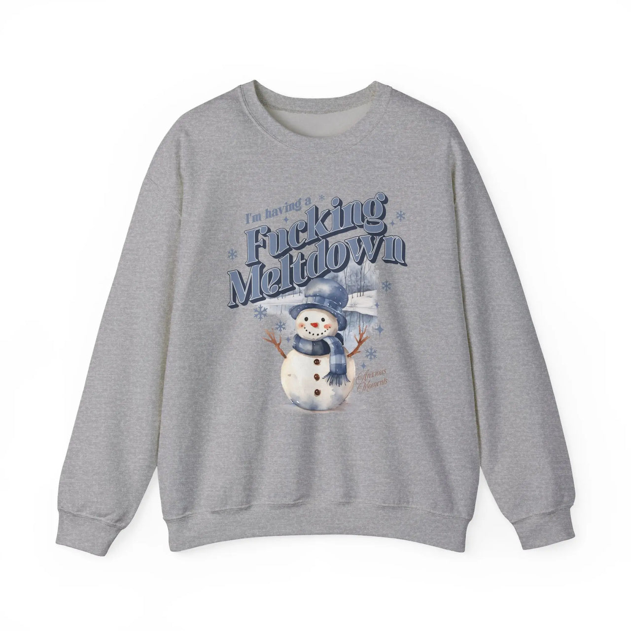 I'm Having a F*cking Meltdown NSFW Funny Christmas Sweater - Sunlit Funlit Country Music Tees