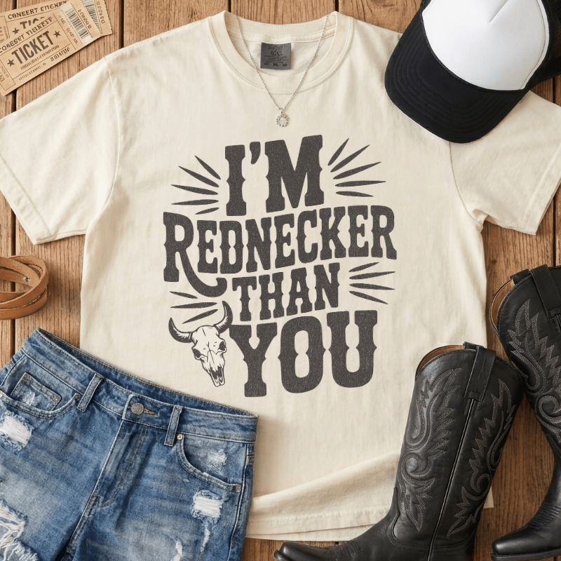 I'm Rednecker Than You T-Shirt
