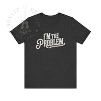 Thumbnail for I'm The Problem Lightweight Country Concert Tee - Sunlit Funlit | Graphic Tees for Country Concert Addicts