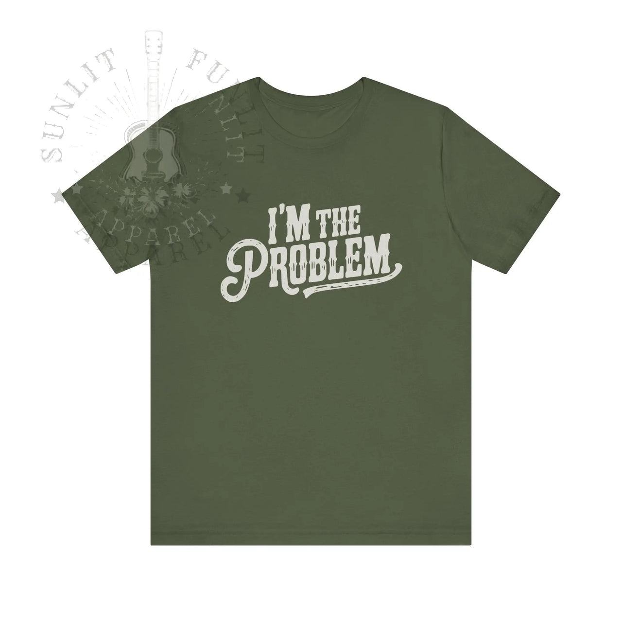 I'm The Problem Lightweight Country Concert Tee - Sunlit Funlit | Graphic Tees for Country Concert Addicts