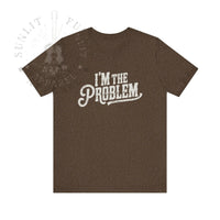 Thumbnail for I'm The Problem Lightweight Country Concert Tee - Sunlit Funlit | Graphic Tees for Country Concert Addicts