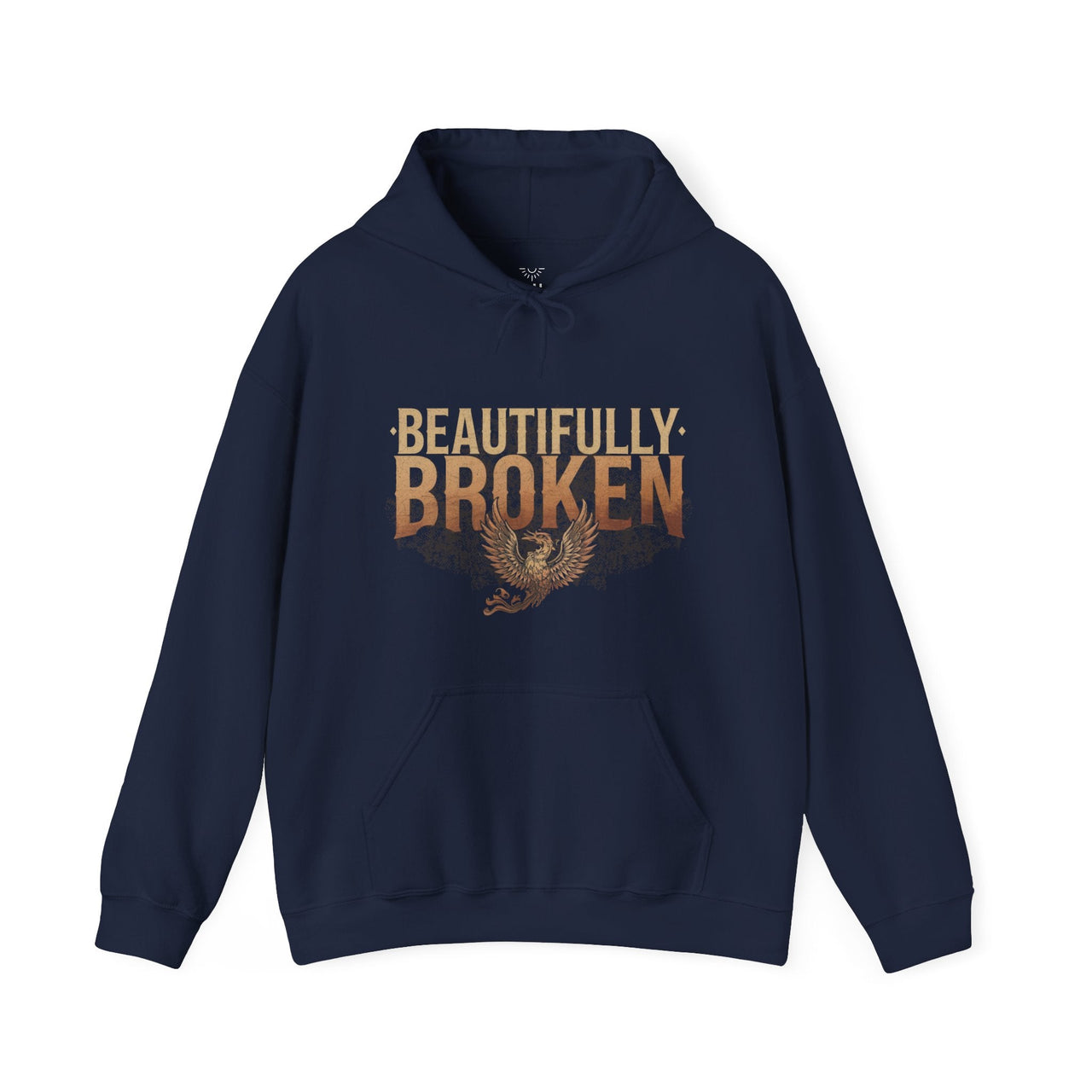Jelly Beautifully Broken Double Sided Hoodie - Adult Unisex - Sunlit Funlit Country Music Tees